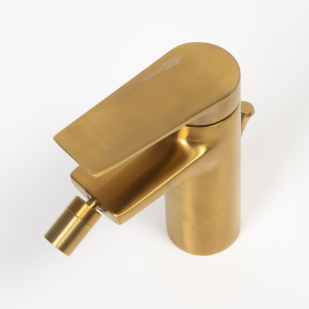 Смеситель для биде WasserKraft Aisch 5506 золото матовое